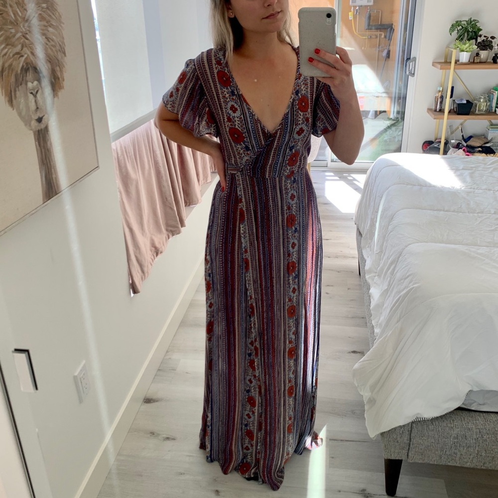 NWT Patrons of Peace Maxi Dress